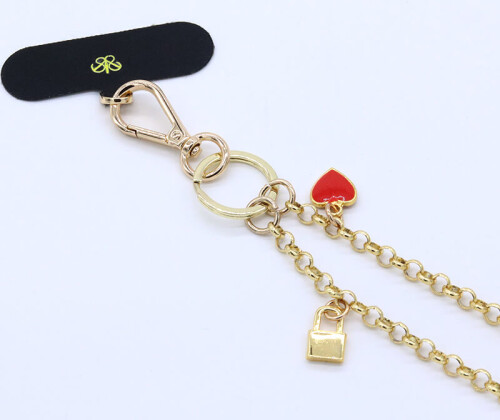 Telefon Bilek Askı Heart Lock - 3